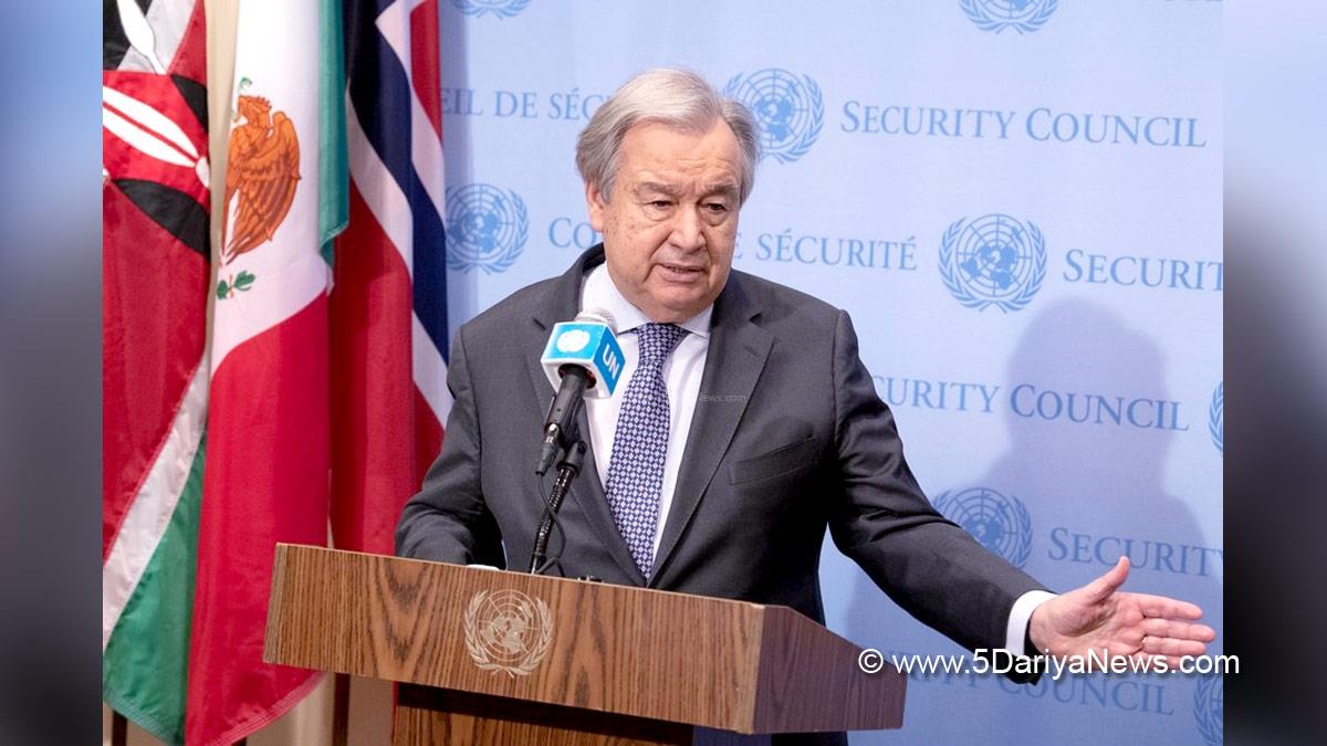 António Guterres, Secretary, General Of The United Nations