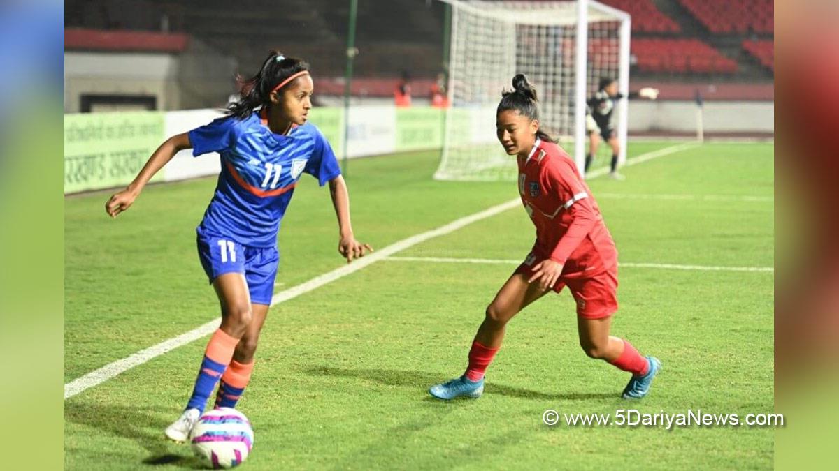 Sports News, Football, India, Nepal, U 18 Women Championship