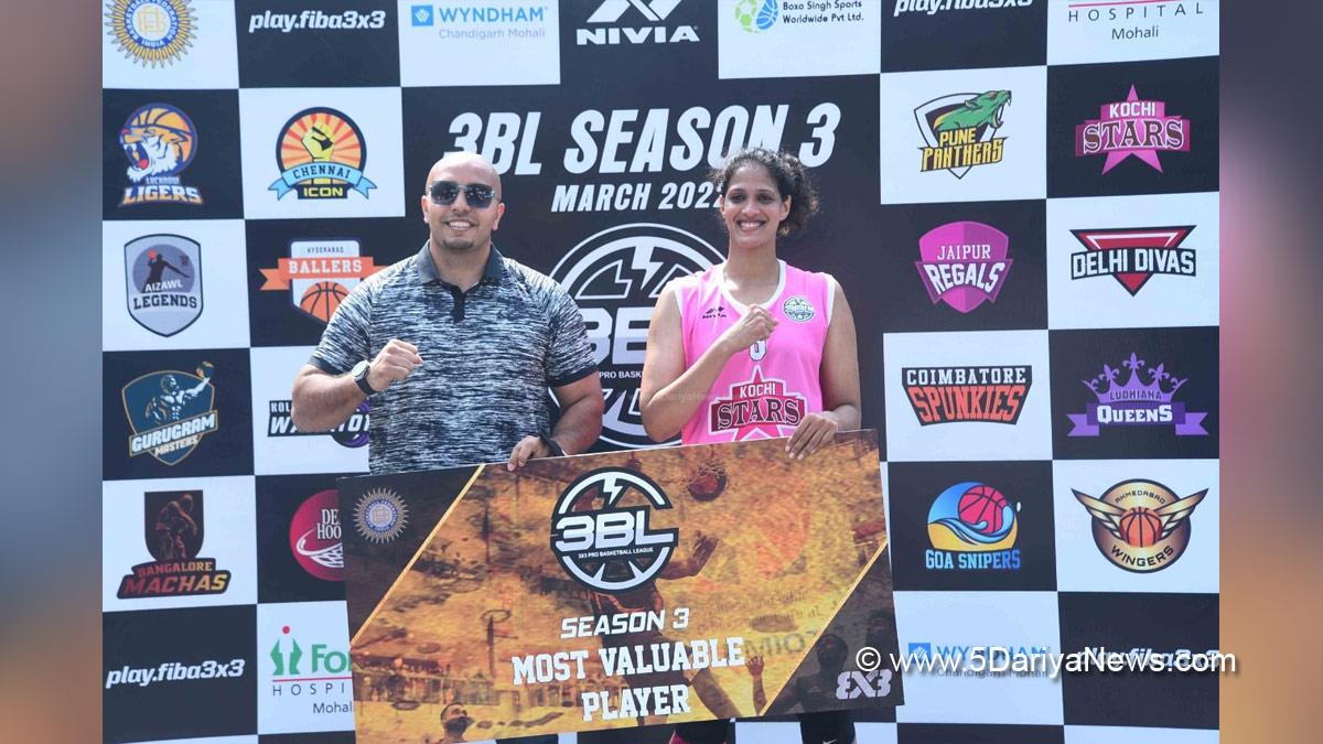 Sports News, 3BL League, Chandigarh, Stephy Nixon, Kochi, Delhi Divas