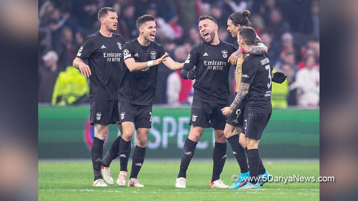 Sports News, Football, Champions League, Benfica, Ajax