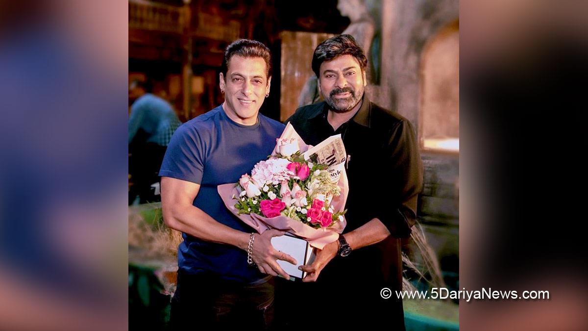 Salman Khan, Bollywood, Entertainment, Mumbai, Actor, Cinema, Hindi Films, Movie, Mumbai News, Tollywood, Entertainment, Actor, Actress, Cinema, Movie, Telugu Films, Chiranjeevi, Salman Khan, Godfather