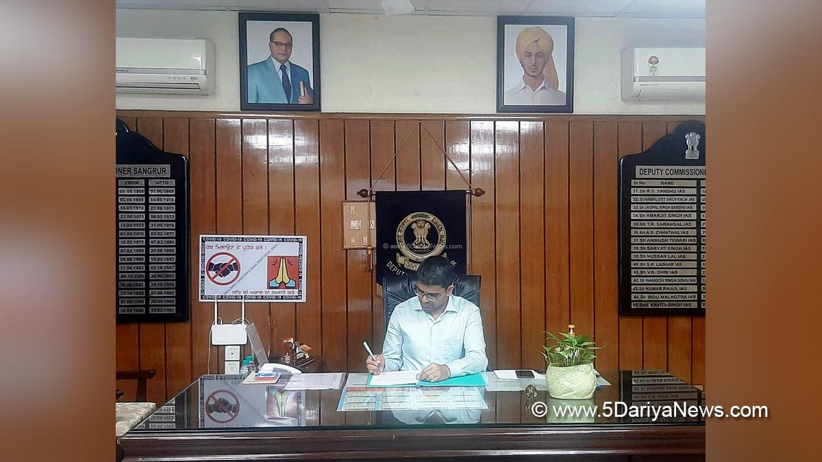 DC Sangrur, Deputy Commissioner Sangrur, Ramvir, Sangrur