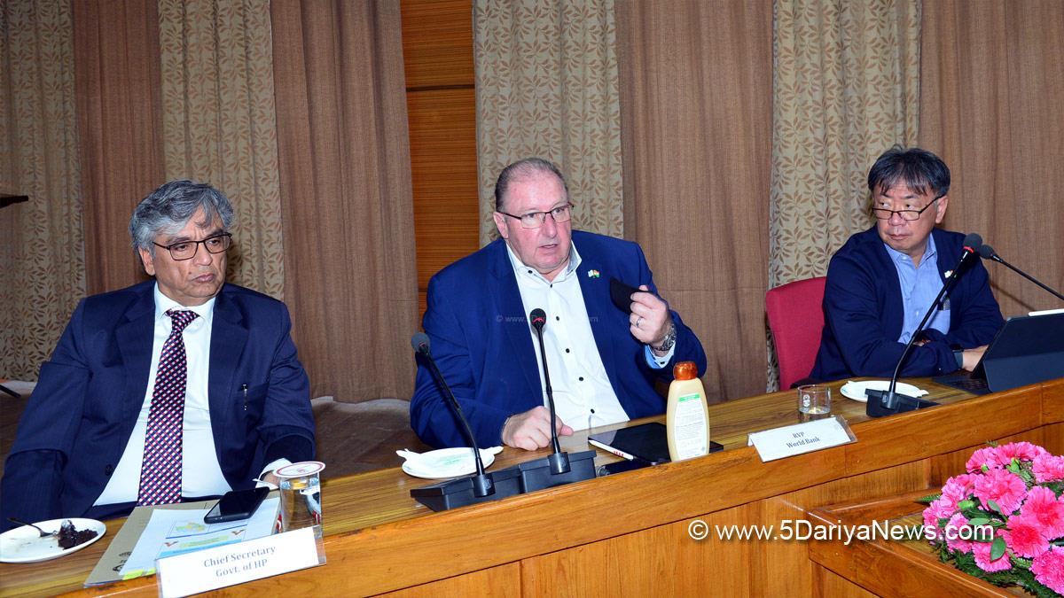 Chief Secretary Himachal Pradesh, Ram Subhag Singh, Himachal Pradesh, Shimla, Chief Secretary Himachal