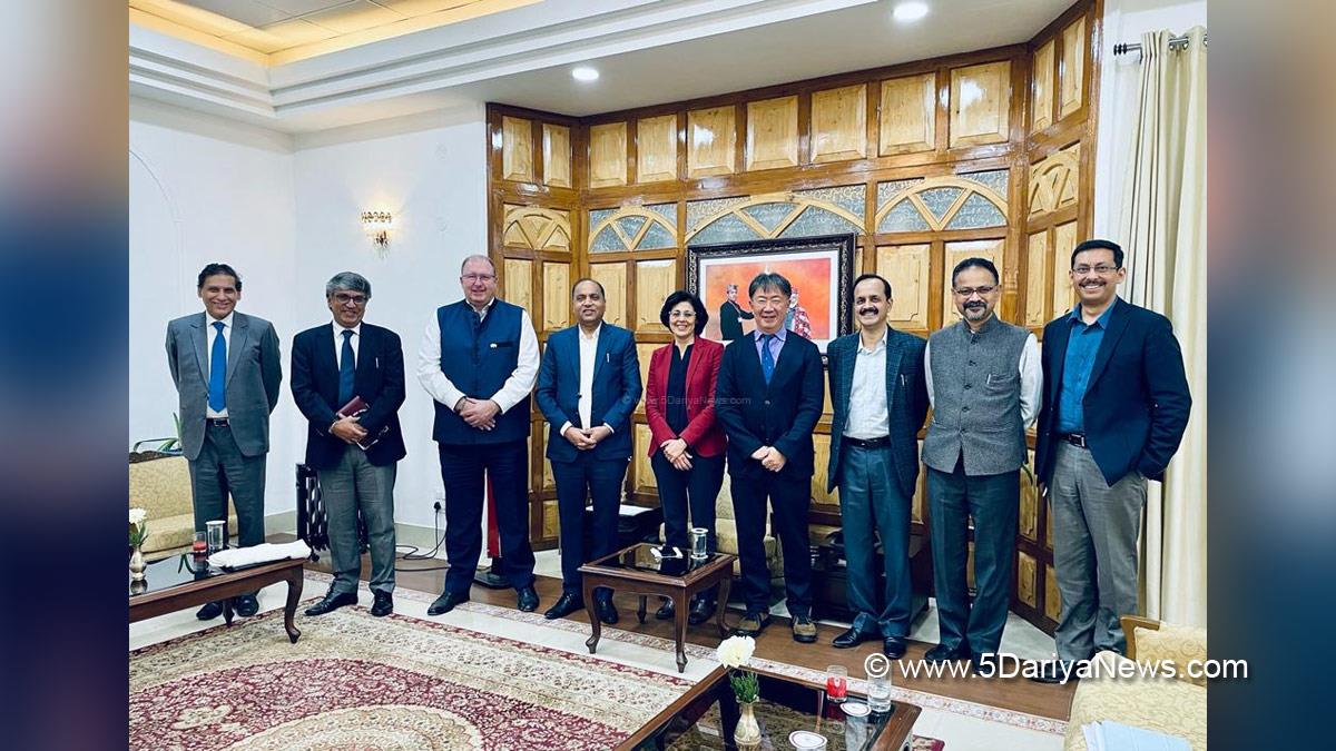 Jai Ram Thakur, Himachal Pradesh, Himachal, Bharatiya Janata Party, BJP, BJP Himachal, Shimla, Chief Minister of Himachal Pradesh, BJP Himachal Pradesh, World Bank Vice President for South Asia, Hartwig Schafer