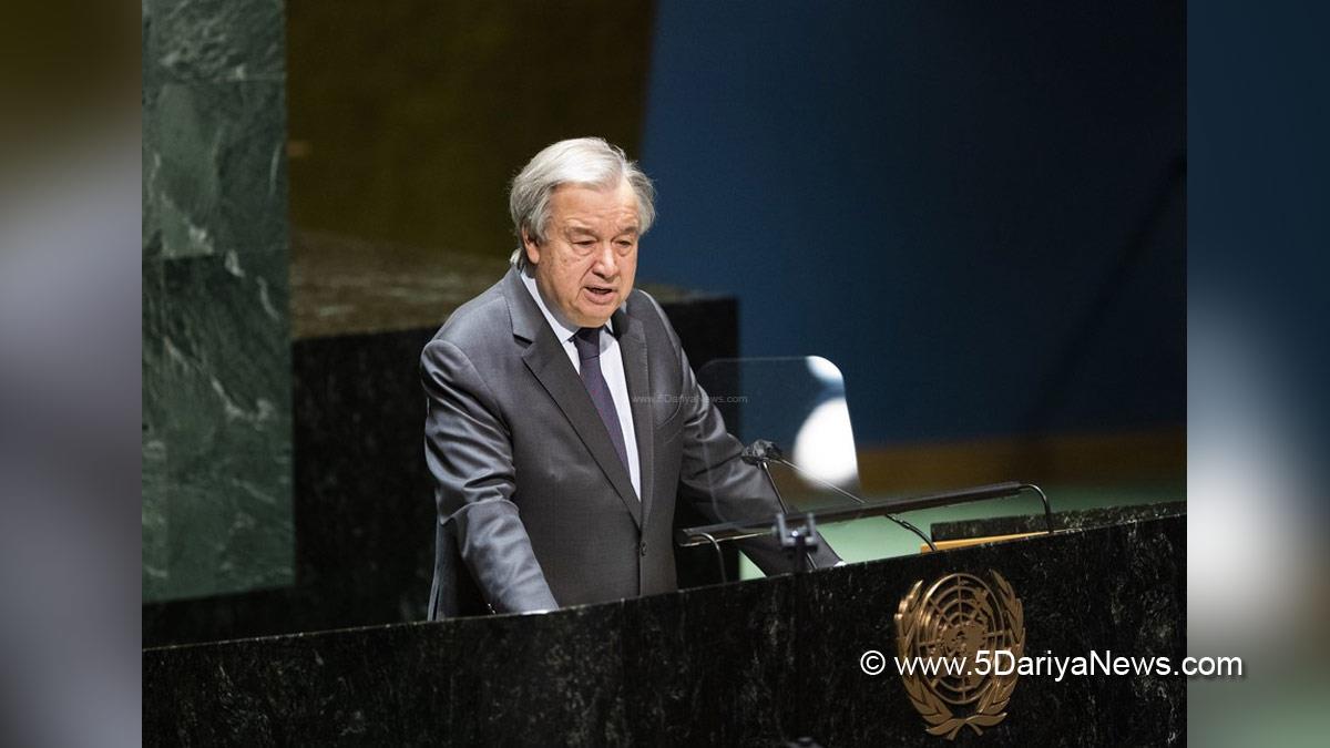 António Guterres, Secretary General Of The United Nations