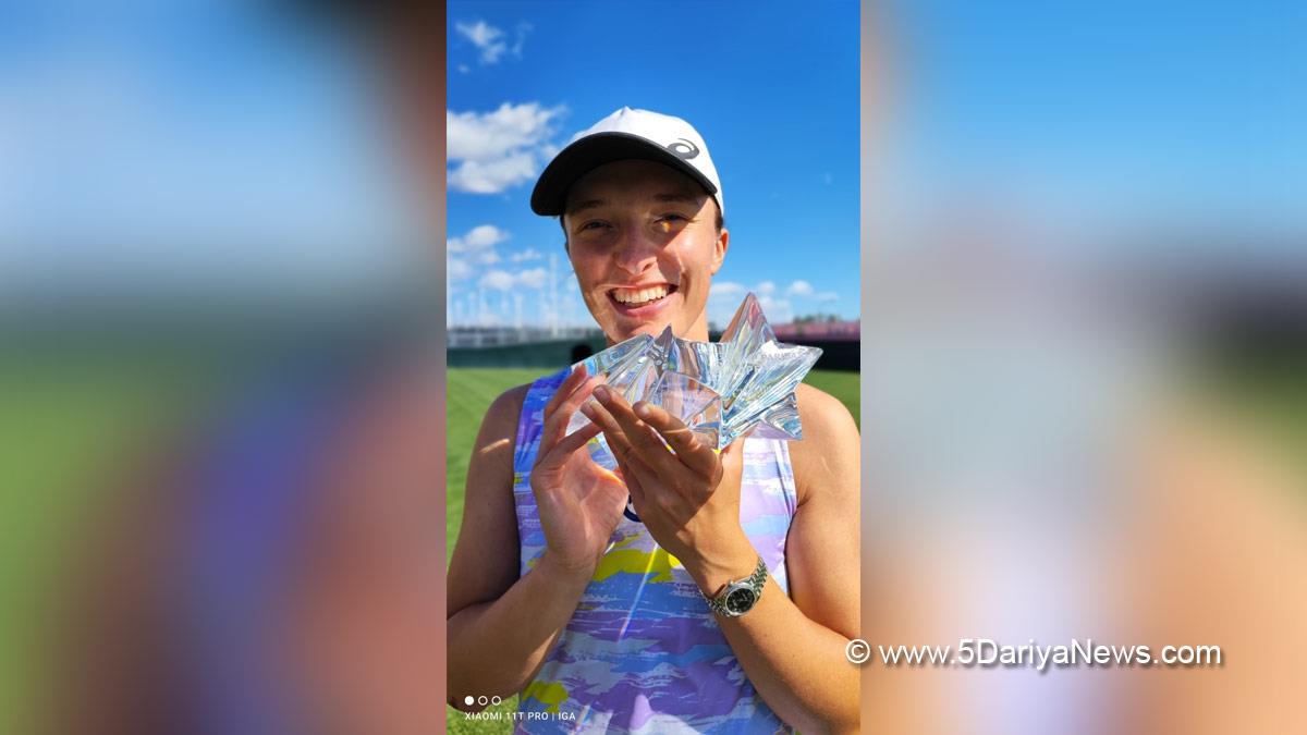Sports News, Tennis, Tennis Player, Indian Well, Iga Swiatek, Maria Sakkari, 2022 BNP Paribas Open