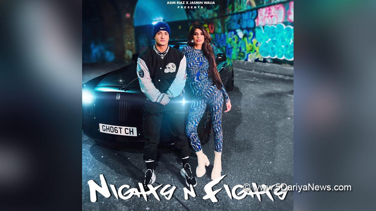 Music, Entertainment, Mumbai, Singer, Song, Mumbai News, Jasmin Walia, Fights N Nights, Asim Riaz