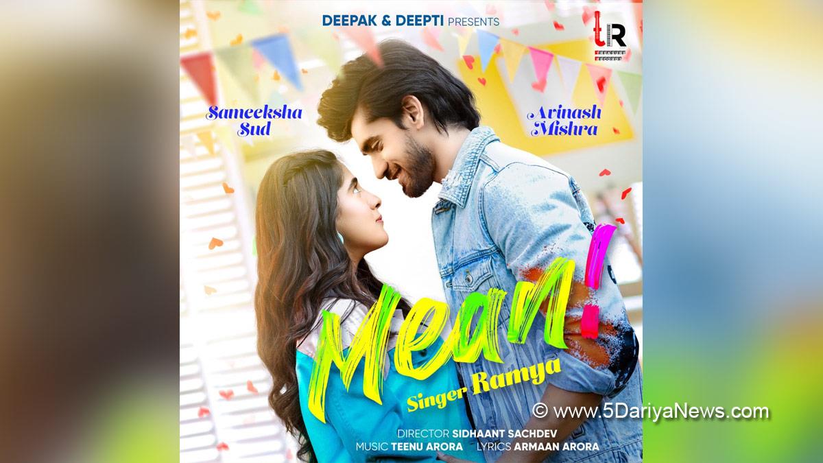 Music, Entertainment, Mumbai, Singer, Song, Mumbai News, Sameeksha Sud, Avinash Mishra, Mean