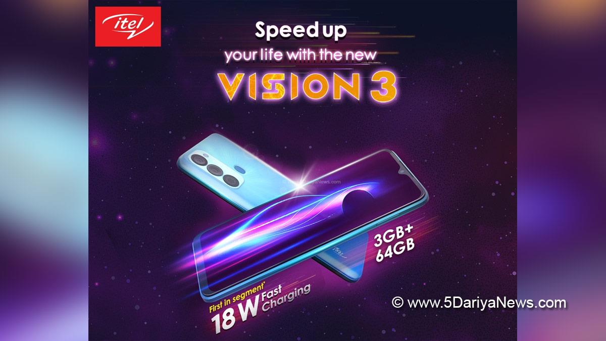 Commercial, itel Unveils Vision 3, India First Smartphone