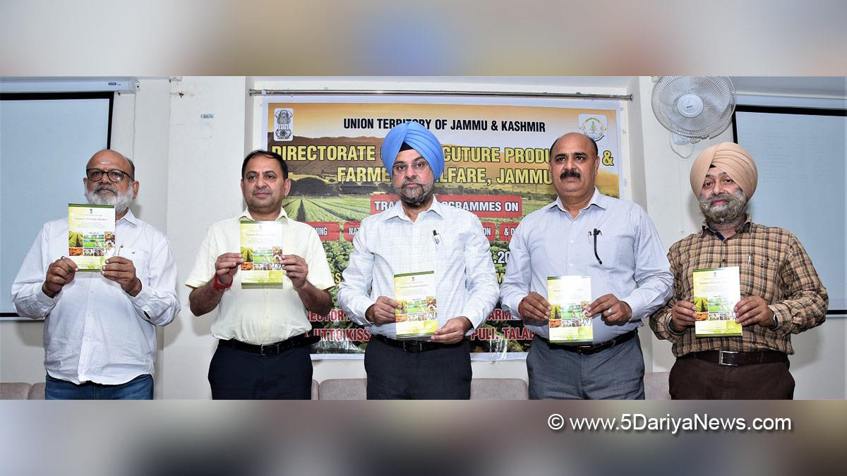 Agriculture, Director Agriculture Jammu, Subash Chander Sharma, Jammu And Kashmir, Jammu & Kashmir, Kashmir Valley, K. K. Sharma