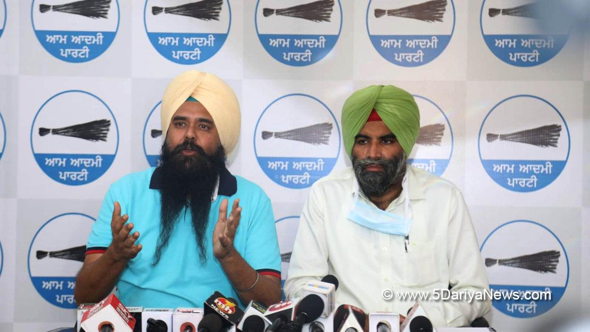 AAP, Aam Aadmi Party, Aam Aadmi Party Punjab, AAP Punjab, Malwinder Singh Kang, Dr Sunny Ahluwalia