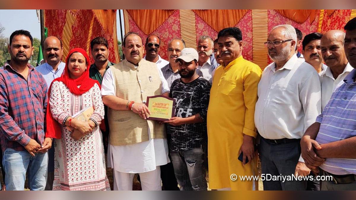 Nagrota Warriors, Nagrota, New Life Church Cricket Club Prem Nagar,  2nd Easter Cup Cricket Tournament, Ramesh Mashi, Devender Singh Rana, Jammu And Kashmir, Jammu & Kashmir, Jammu, BJP J&K