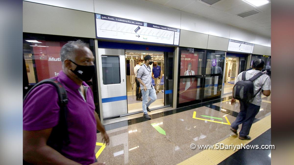 Protest, Agitation, Demonstration, Strike, Bharat Bandh, Heavy Rush, Chennai Metro