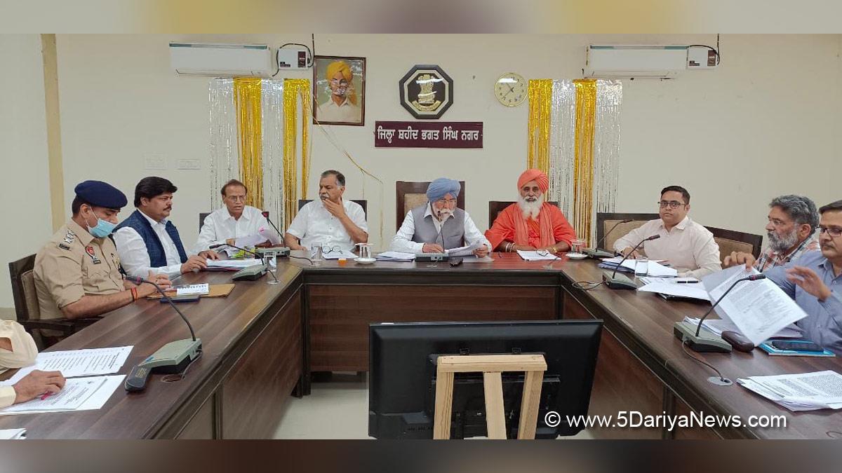 DC SBS Nagar, Vishesh Sarangal, Shaheed Bhagat Singh Nagar, Nawanshahr, S.B.S. Nagar, Deputy Commissioner S.B.S. Nagar, SWMPs, STPs