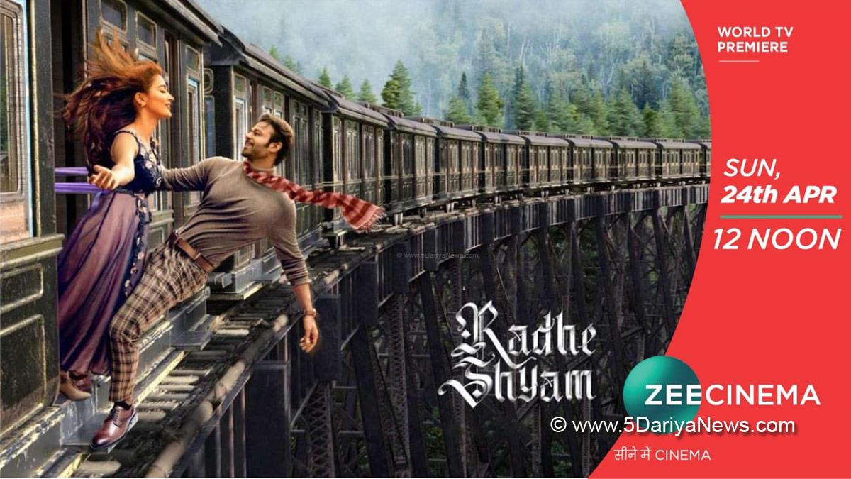 Prabhas, Tollywood, Entertainment, Actor, Actress, Cinema, Movie, Telugu Films, Radhe Shyam, TV Premiere