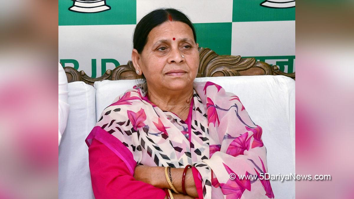 Rabri Devi, Leader Of The Opposition In Bihar Legislative Council