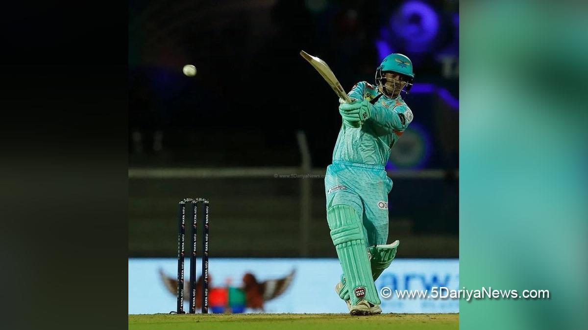 Sports News, Cricket, Cricketer, Player, Bowler, Batsman, Indian Premier League, IPL, IPL 2022, #IPL2022, Lucknow Super Giants, Chennai Super Kings, Quinton de Kock, Evin Lewis