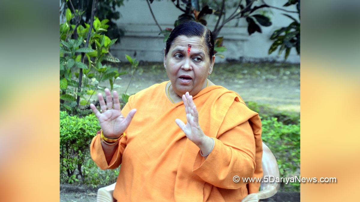 Uma Bharti, BJP Leader Uma Bharti, BJP, Bharatiya Janata Party