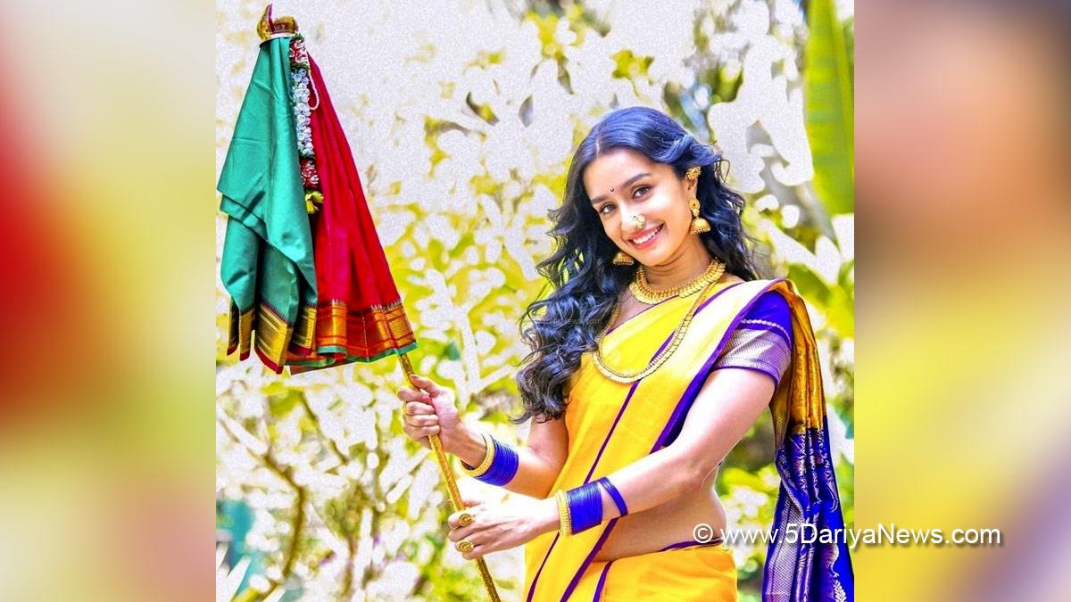Shraddha Kapoor, Bollywood, Entertainment, Mumbai, Actress, Cinema, Hindi Films, Movie, Mumbai News, Heroine, Gudi Padwa