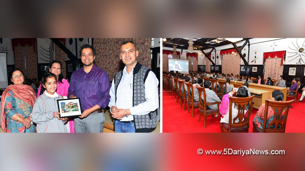 Himachal Pradesh, Himachal, Chotta Shimla, 5th edition of Pariksha Pe Charcha, Vivek Bhatia