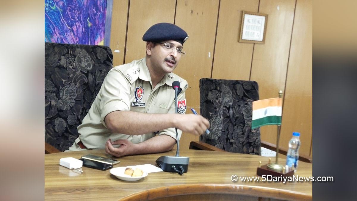 SSP Ropar, Rupnagar, Ropar, SSP Rupnagar, Punjab Police, Police, Dr. Sandeep Garg
