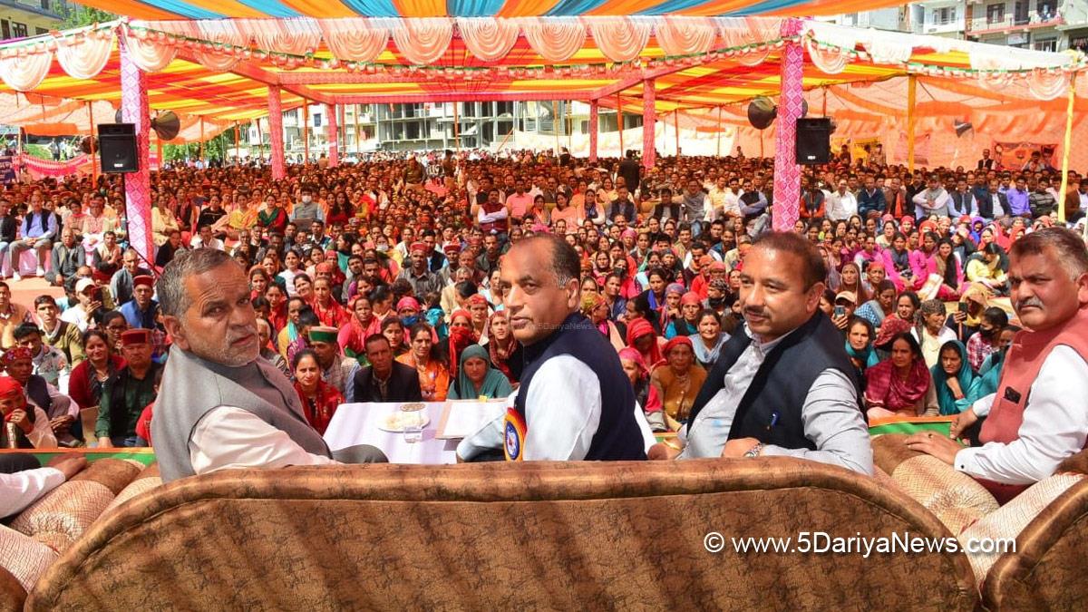 Jai Ram Thakur, Himachal Pradesh, Himachal, Bharatiya Janata Party, BJP, BJP Himachal, Shimla, Chief Minister of Himachal Pradesh, BJP Himachal Pradesh, Mandi, Thunag, Chale Booth Ki Ore-Barae Jeet Ki Ore