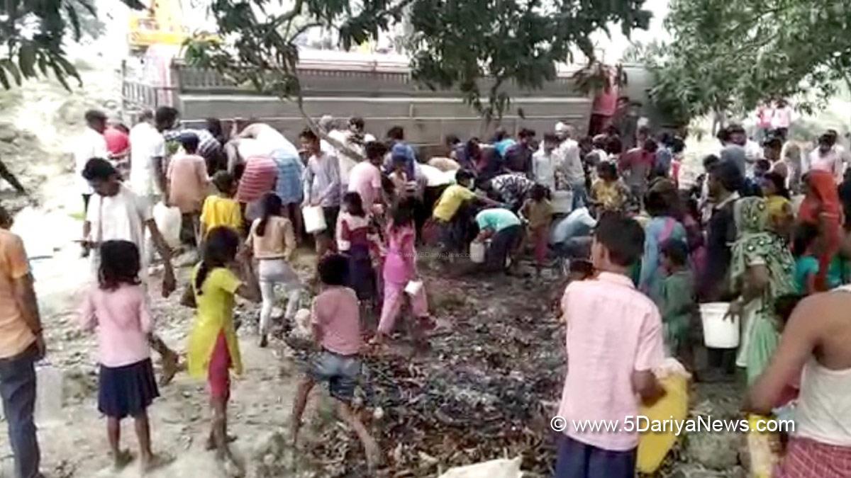 Hadsa, 2 killed In Road Accident, Muzaffarpur, Bihar, Crashed Tanker