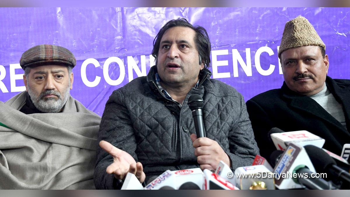 Sajjad Gani Lone, Jammu And Kashmir People s Conference, Handwara