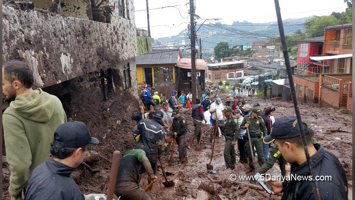 Hadsa, Hadsa World, 10 Dead, Several Missing, Colombia Landslide