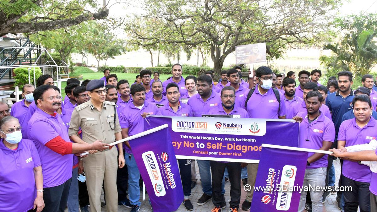 World Health Day, Neuberg Diagnostics, Shankar Jiwal, Indian Medical Association, Tamil Nadu, Chennai, Saying No to Self-Diagnosis