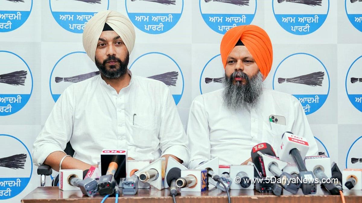 Manwinder Singh Giaspura, Rupinder Singh Happy, AAP, Aam Aadmi Party, Aam Aadmi Party Punjab, AAP Punjab
