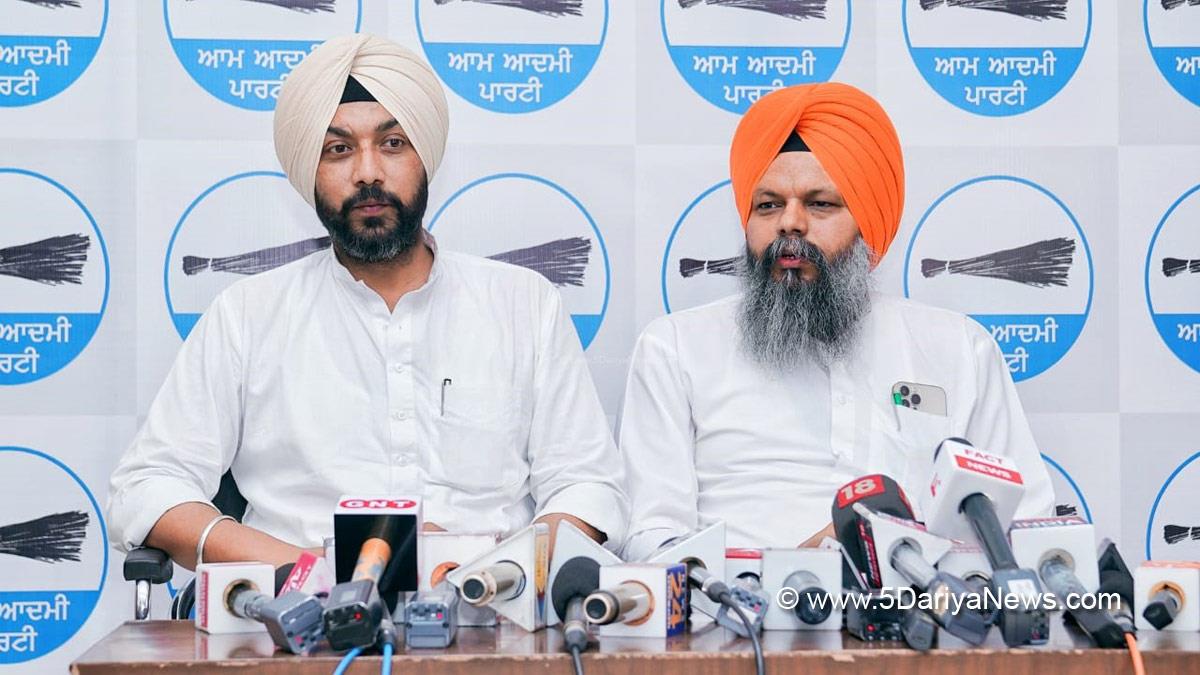 Manwinder Singh Giaspura, Rupinder Singh Happy, AAP, Aam Aadmi Party, Aam Aadmi Party Punjab, AAP Punjab