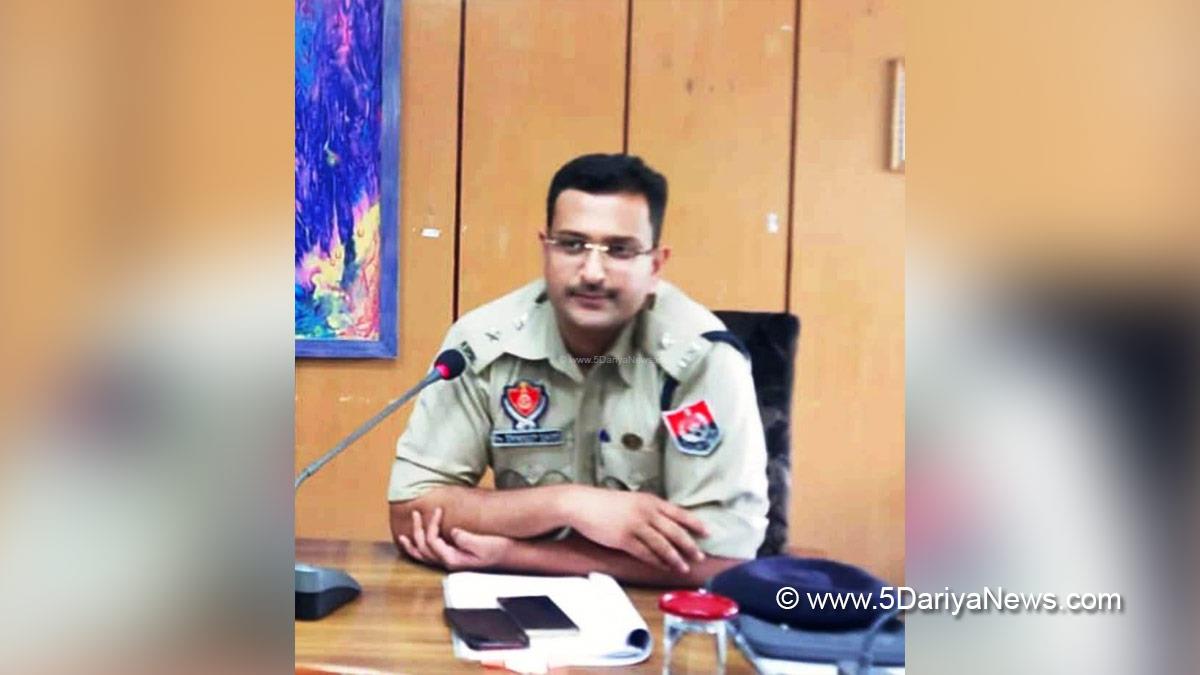 SSP Ropar, Rupnagar, Ropar, SSP Rupnagar, Punjab Police, Police, Dr. Sandeep Garg