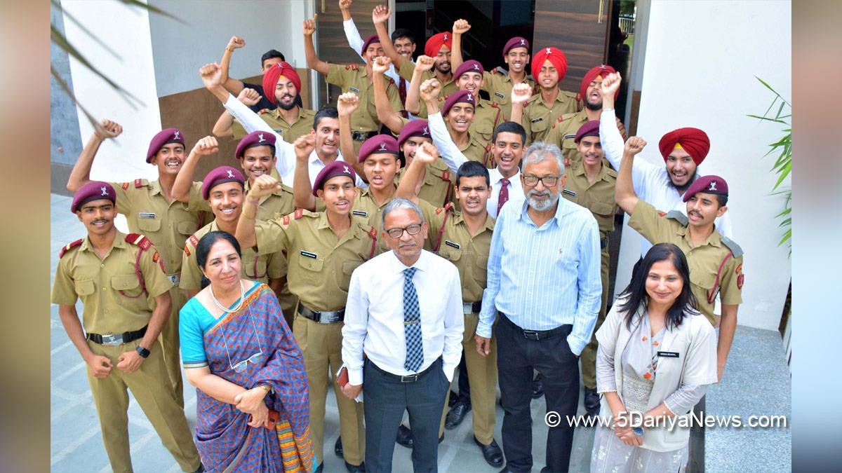 Shemrock School, Shemrock School Mohali, National Defense Academy, Maharaja Ranjit Singh Armed Forces Preparatory Institute, Amarjit Singh Bajwa