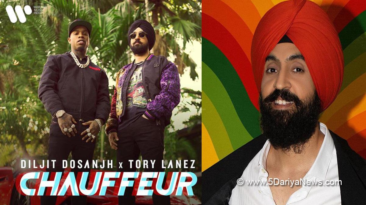 Diljit Dosanjh, Music, Entertainment, Mumbai, Singer, Song, Mumbai News, Tory Lanez, Chauffeur