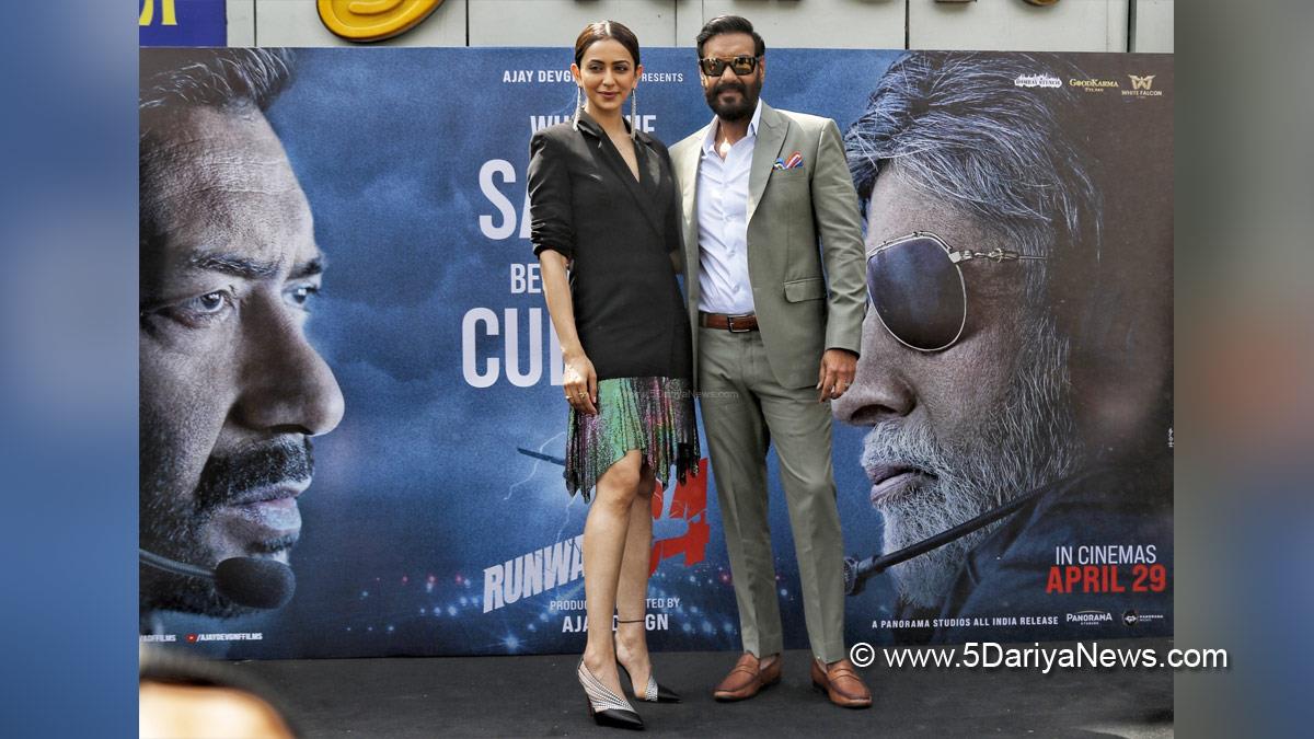 Ajay Devgn, Bollywood, Entertainment, Mumbai, Actor, Cinema, Hindi Films, Movie, Mumbai News, Rakul Preet Singh, Bollywood, Entertainment, Mumbai, Actress, Cinema, Hindi Films, Movie, Mumbai News, Heroine