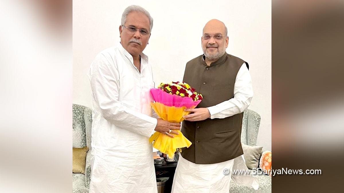 Amit Shah, Union Home Minister, BJP, Bharatiya Janata Party, Bhupesh Baghel