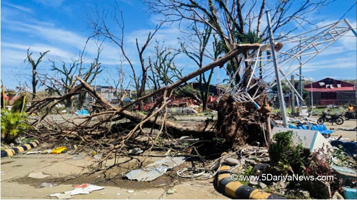 Hadsa, Hadsa World, Typhoon Rai, Surigao Del Norte Province, Philippines, Weather