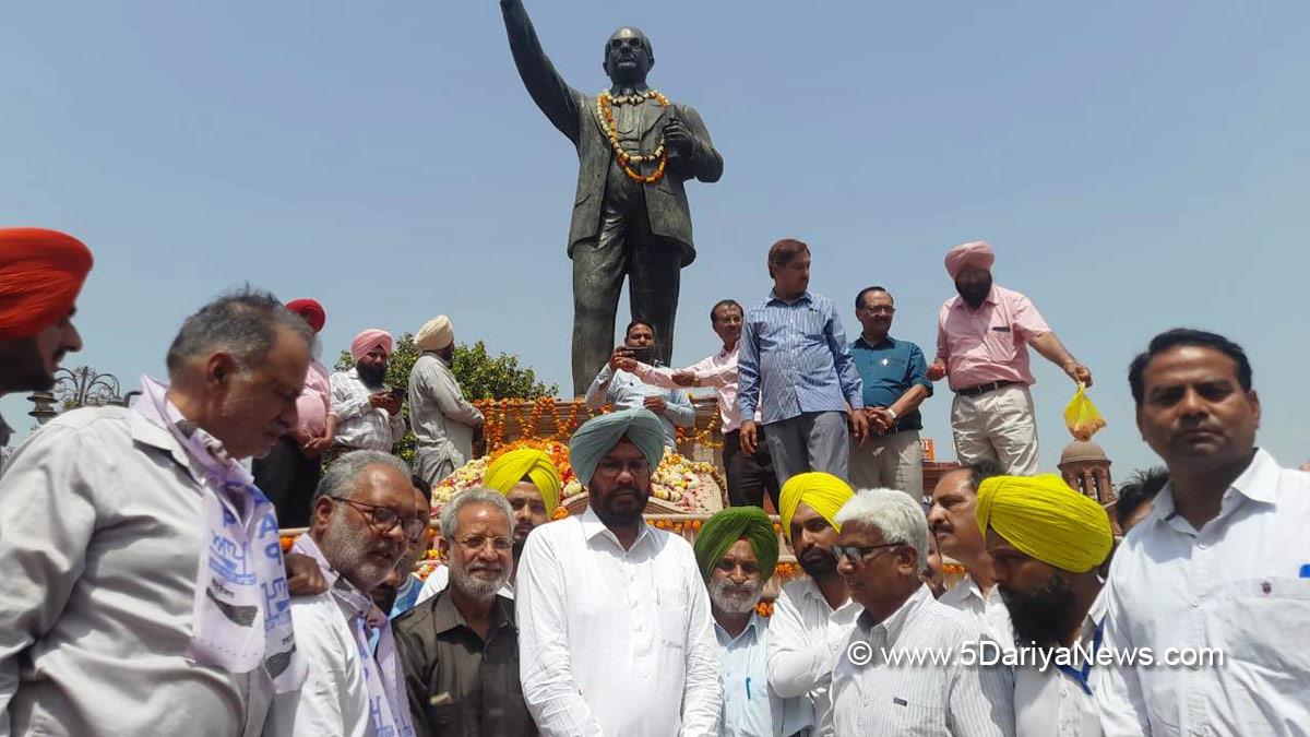 Kuldeep Singh Dhaliwal, AAP, Aam Aadmi Party, Aam Aadmi Party Punjab, AAP Punjab, Government of Punjab, Punjab Government, Ambedkar Jayanti, Babasaheb Ambedkar, Baba Sahib Ambedkar, Dr. B R Ambedkar