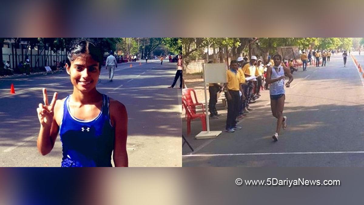 Sports News, National Race Walking, Ramandeep Kaur, Juned Khan, National Records In 35km Race