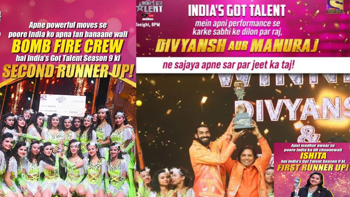TV , Television , Entertainment , Mumbai , Actor , Actress , Mumbai News , Beatboxer Divyansh Kacholia , Divyansh Kacholia , Manuraj Singh Rajput , India Got Talent Trophy , Shilpa Shetty , Kirron Kher , Badshah , Manoj Muntashir , Bharat , Rajasthan , IGT9 , Rohit Shetty , Cirkus , Ranveer Singh , Bomb Fire Crew