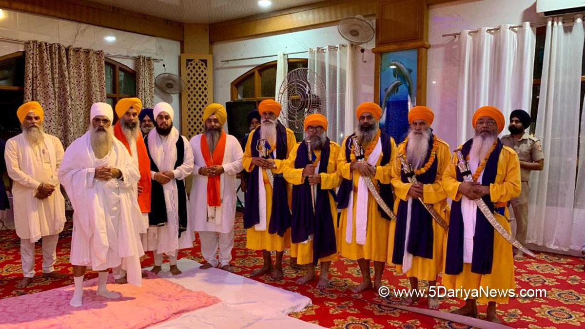 Karnail Singh Peermohammad , Karnail Singh Peer Mohammad , Shiromani Akali Dal , SAD , Akali Dal, Nagar Kirtan, 400th Prakash Utsav of Sri Guru Tegh Bahadur Sahib, 400th Prakash Utsav, Sri Guru Tegh Bahadur Sahib, Sri Guru Tegh Bahadur Ji, Gursagar Sahib Chandigarh, Sant Baba Pritpal Singh , Shiromani Sant Khalsa International Foundation, Special Day