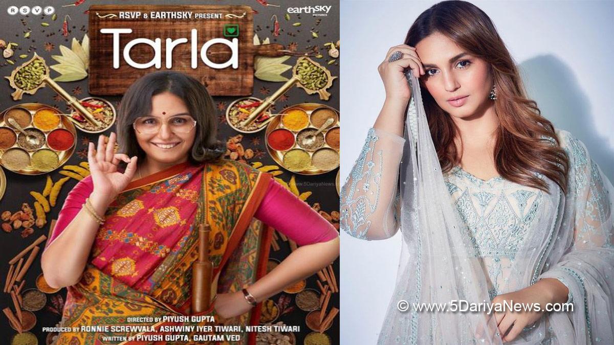 Bollywood , Entertainment , Mumbai , Actor , Actress , Cinema , Hindi Films , Movie , Mumbai News , Heroine , Huma Qureshi , Padma Shri Awardee , Tarla Dalal , Upcoming Biopic , Upcoming Movie , Upcoming Movies , Tarla , Ronnie Screwvala , Ashwiny Iyer Tiwari , Nitesh Tiwari
