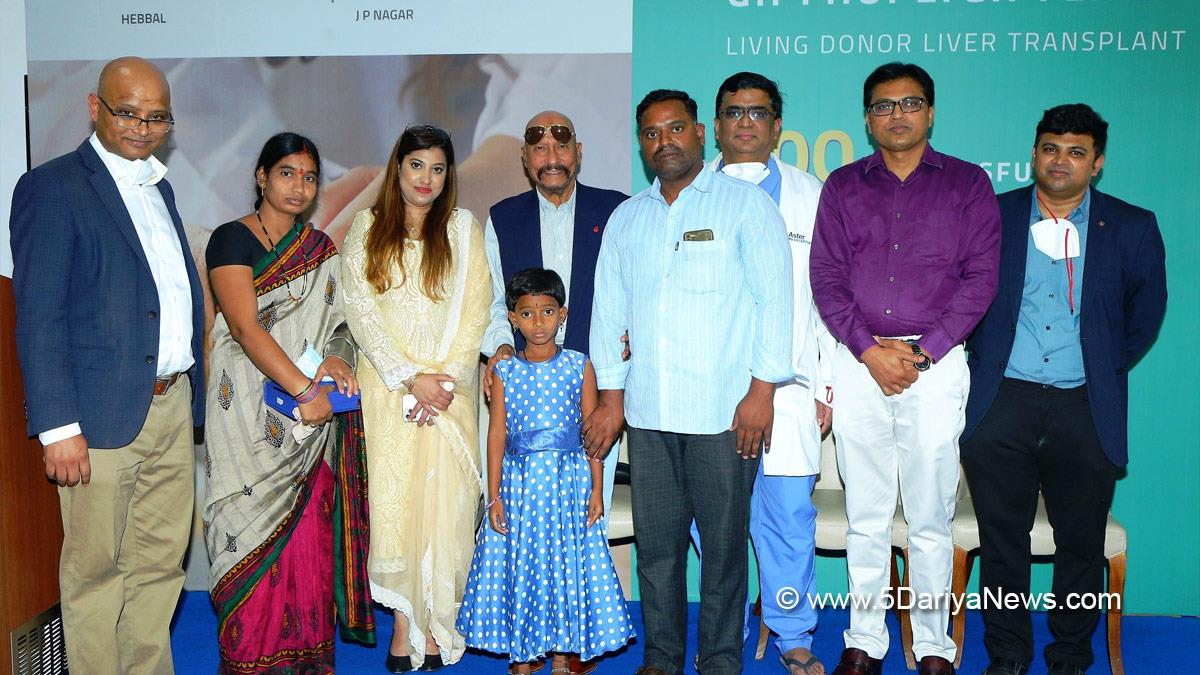 Dr. Syed Kirmani, World Liver Day, Aster Hospitals, Commercial, Bengaluru, Dr. Mallikarjun Sakpal, Dr. Sonal Asthana, Dr. Karthik K Raichurkar, Dr. Apurva Pande, Syed Kirmani