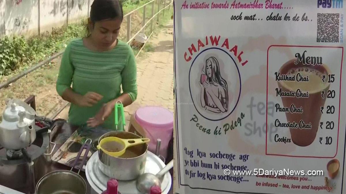 Khas Khabar, Bihar Girl, Tea Stall, Viral Photo, There Are Many Chaiwallas, Why Cant There Be A Chaiwali, Priyanka Gupta, MBA Chaiwala, MBA Chaiwali, Mahatma Gandhi Kashi Vidyapeeth, Varanasi