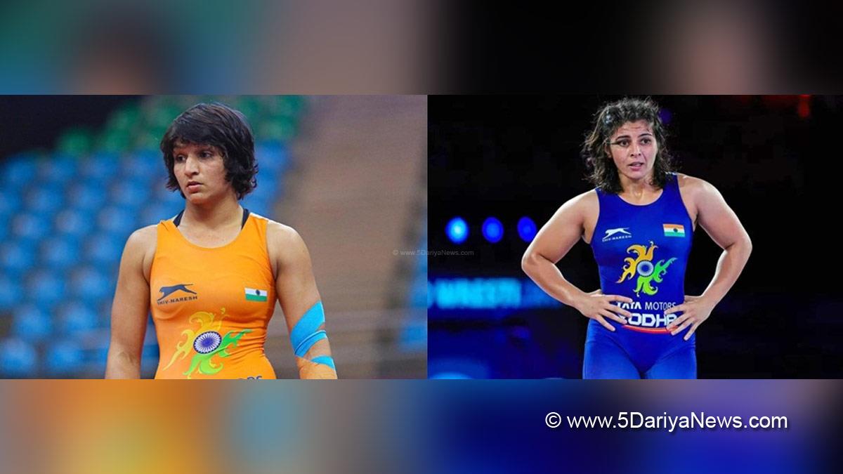 Sports News, Wrestling, Mongolia,  2022 Asian Wrestling Championships, Sarita Mor, Sushma Shokeen