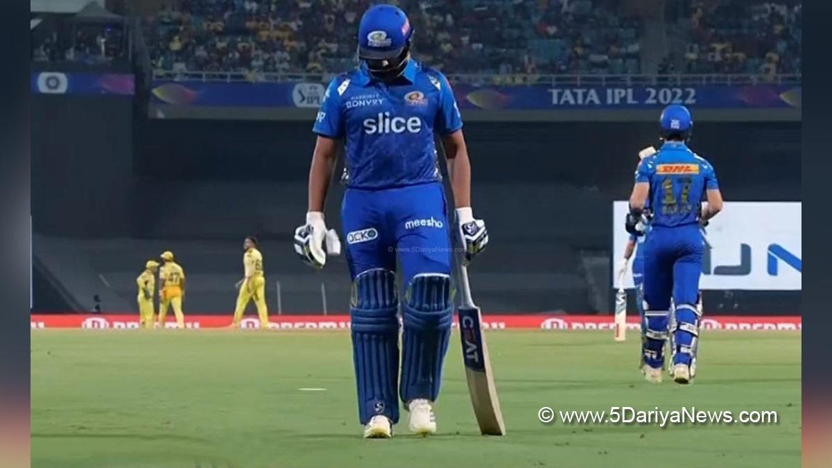 IPL 2022: Rohit Sharma registers unwanted record of most ducks in IPL history   Mumbai  After getting out for a duck in the very first over in the match against Chennai Super Kings (CSK), Mumbai Indians