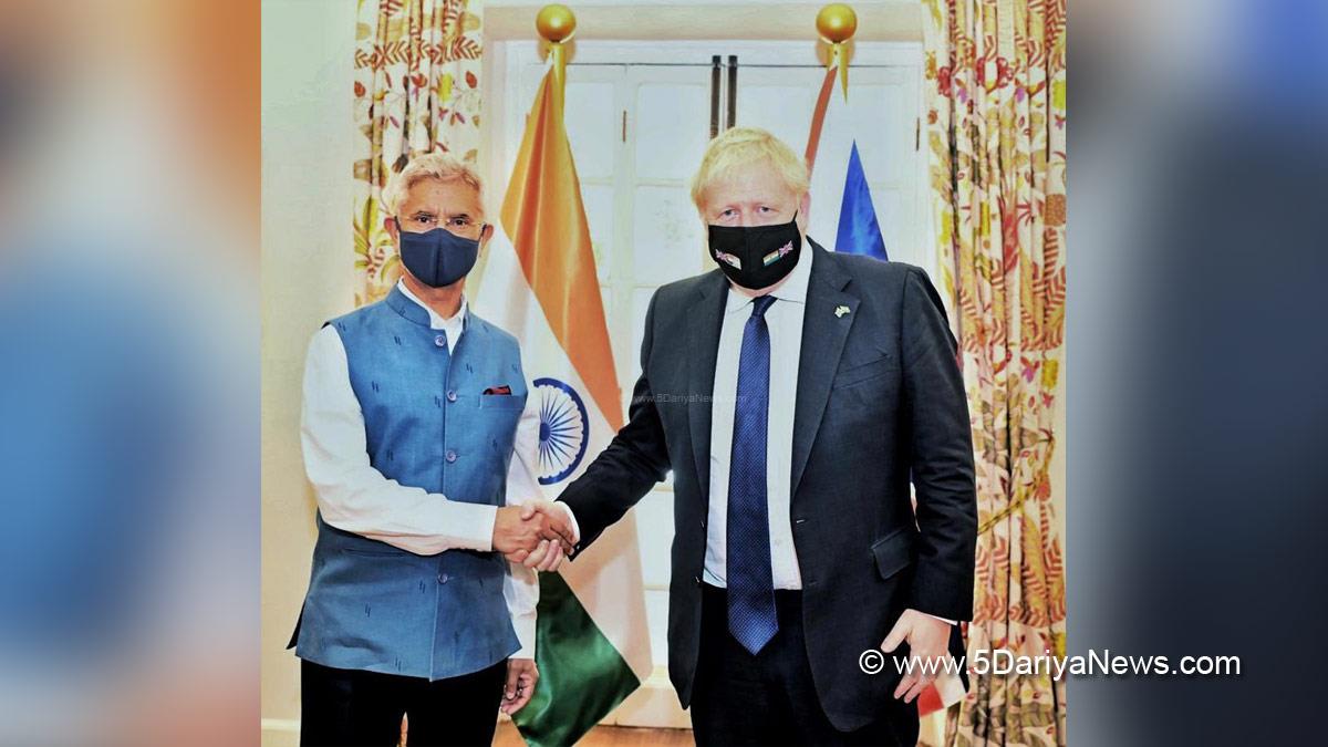 Subrahmanyam Jaishankar, BJP, Bharatiya Janata Party, External Affairs Minister,  Boris Johnson, British Prime Minister 