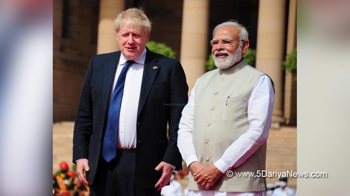 Narendra Modi, Modi, BJP, Bharatiya Janata Party, Prime Minister of India, Prime Minister, Narendra Damodardas Modi, United Kingdom, Borish Johnson, Rashtrapati Bhavan 