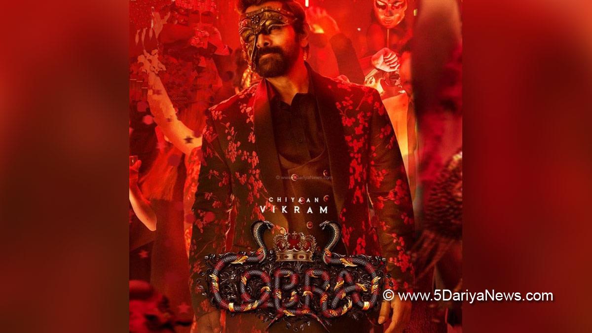 Tollywood, Entertainment, Actor, Actress, Cinema, Movie, Telugu Films, Adheeraa, Ajay Gnanamuthu, Cobra, Chiyaan, Vikram, Srinidhi Shetty, Irfan Pathan, Harish Kannan, A R Rahman